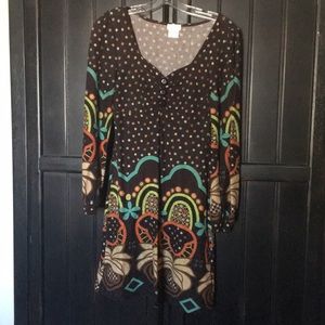 Cute long sleeve dress!